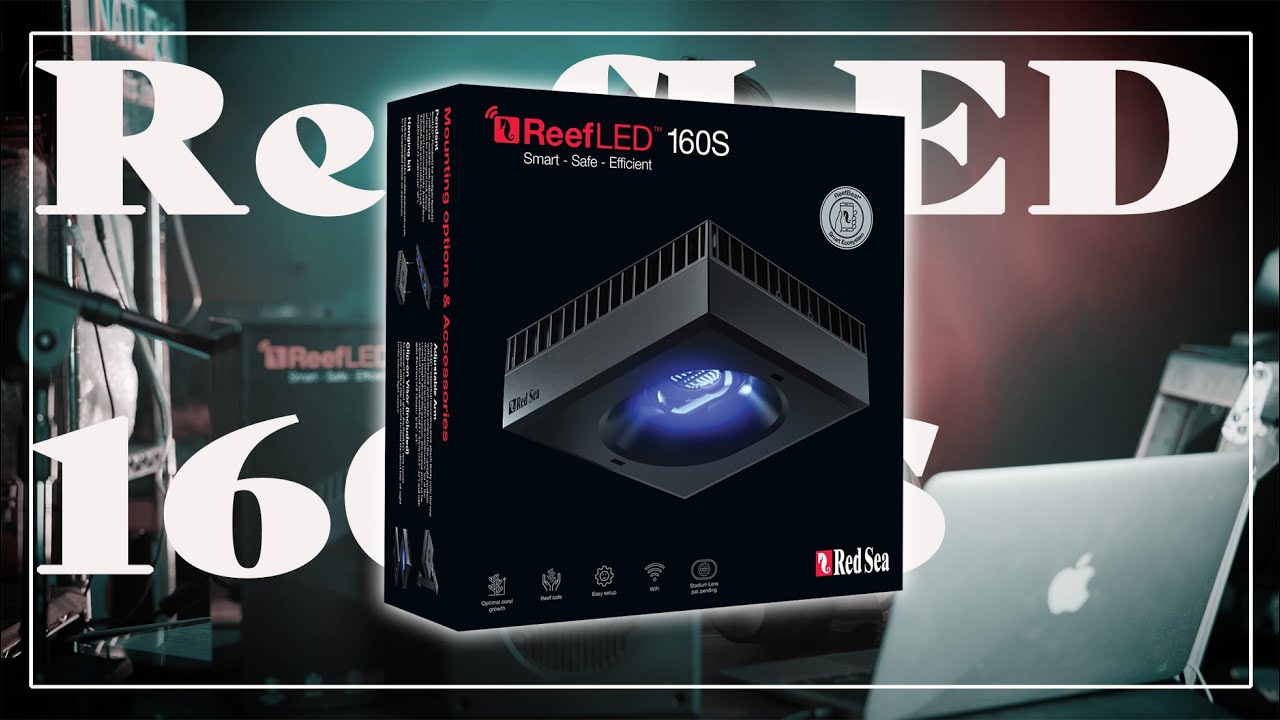 レッドシー ReefLED 160S ハイパワーのものがラインナップに追加 - YouTube