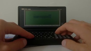 CHIP-8 interpreter on the HP 95LX (Brix)