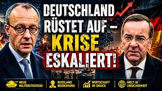 Deutschland rüstet auf! Neue Militärstrategie, Ukraine Hilfe & Wirtschaft unter Druck