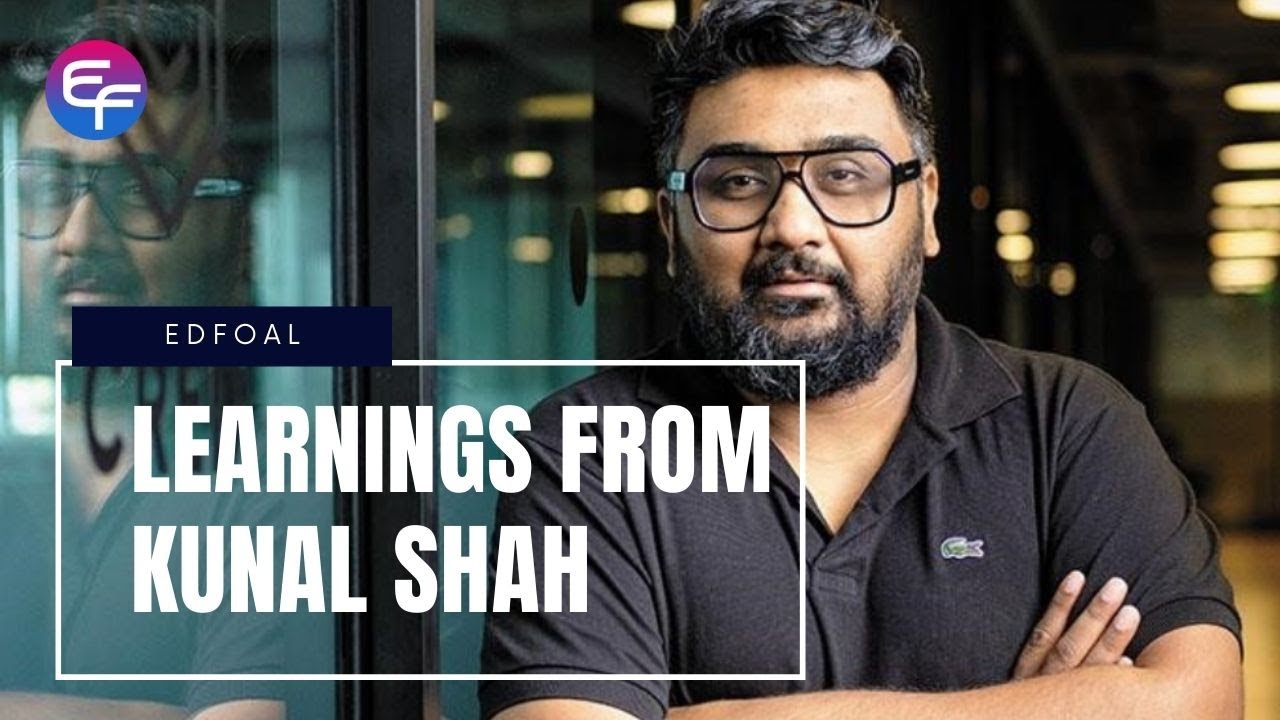 Learnings from Kunal Shah - YouTube