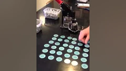 One Inch Button Making