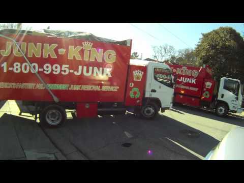 Junk Cam - Full house clean out - video from Junk King