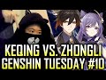 She challenged my Zhongli with her Keqing... - Genshin Tuesday #10 | Genshin Impact