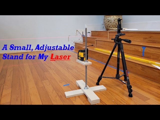 Do it yourself fabrication d'un support de niveau laser 
