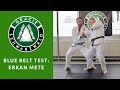 Gracie Schwarzwald Blue Belt Test | Erkan Mete