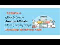 How to Install WordPress | For Beginners Lesson 5