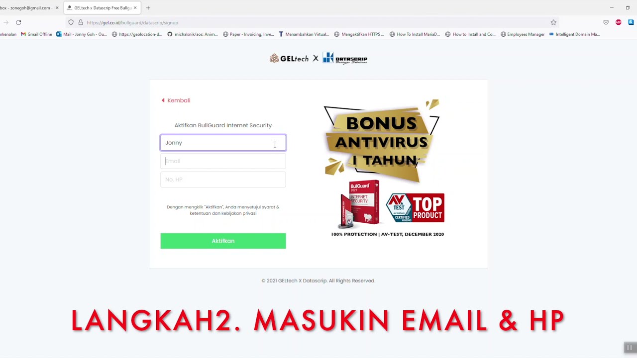 DEMO AKTIVASI Bullguard IS Arena IT YouTube