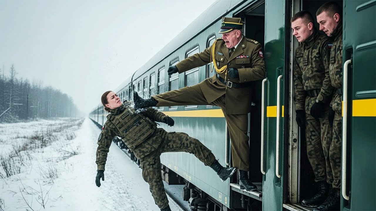 W MROZIE WYRZUCIŁ JĄ Z POCIĄGU; NA INAGURACJI 3★ DOWÓDCZYNI ZNISZCZYŁA JEGO KARIERĘ