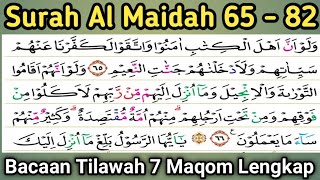 Tilawah Full 7 Maqom Lanjutan Surah Al Maidah Ayat 65 sampai 82