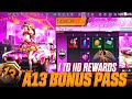 BGMI UPCOMING A13 RP BONUS PASS 1 TO 60 REWARDS | BGMI Next Bonus Pass | A13 Bonus Pass Release Date