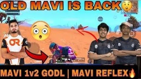 😍Old Mavi Gameplay Or What In Scrims Match | Mavi vs Godlike 1v2 Fight🔥 | @Mavi Pov