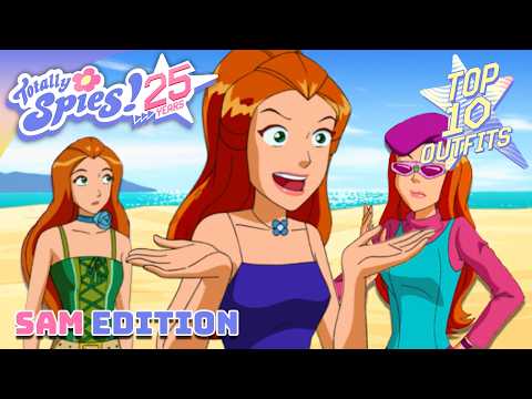 Top 10 Most Iconic Sam Outfits in Totally Spies! 💚 Totally Spies! #25thAnniversary #TS25Years