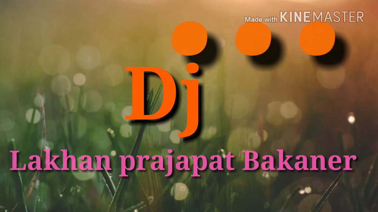 Kali chidi tu ghani nakhrali vo dj mix lakhan prajapat bakaner