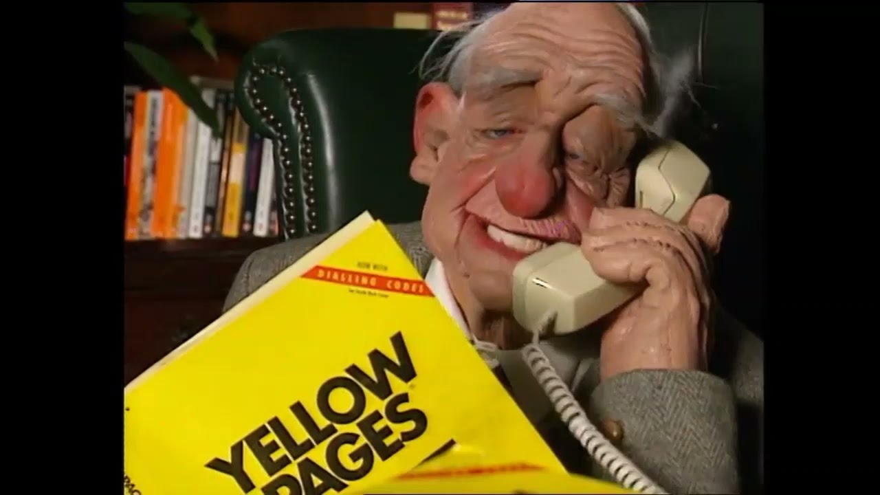 Spitting Image - Yellow Pages - J.R. Hartley