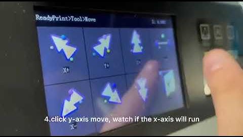 Fideo29 - Guidance - X-axis and Y-axis Motor Exchange Test