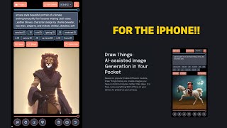 iPhone Stable Diffusion! - Free Text To Image On Your iPhone - 6 Key Features!
