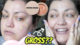 JONES ROAD What The Foundation Tinted Moisture Balm | WEEKLY WEAR: Oily Skin Review