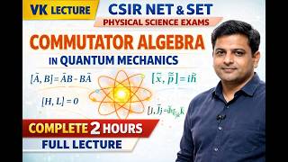 QM Commutator Algebra #csirnetphysics #iitjamphysics #setphysics #ksetphysics