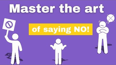 Master the Power of No: Transform Your Life Today