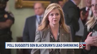 Poll suggests Sen. Marsha Blackburn's lead in GOP primary shrinking
