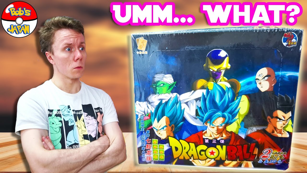 These Dragon Ball Cards Are Totally Fake… But Kinda Awesome? - YouTube