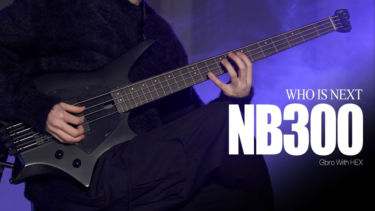 HEX Guitars NB300 エレキベース ヘッドレスベース （NB300