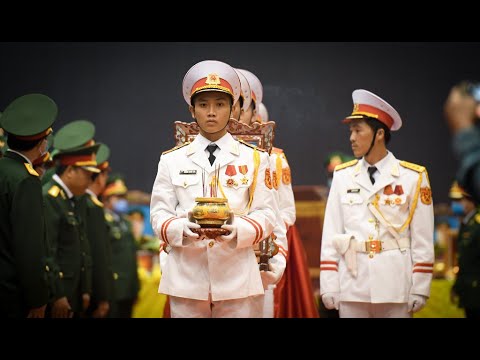 Video Lễ tang 22 quân nhân hy sinh ở Quảng Trị: Tiếc thương... - youtube
