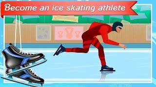 Speed Ice Skating Sports Contest Simulator Gameplay Video Android/iOS screenshot 5