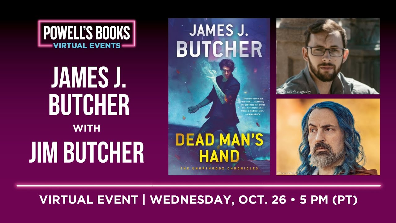 James J. Butcher presents Dead Man’s Hand in conversation with Jim