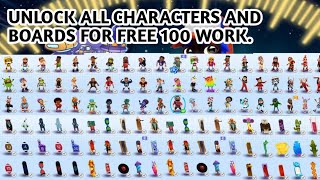How To Get All Character And Boards In Subway Surfers And Unlock All Skin Without Mod?
