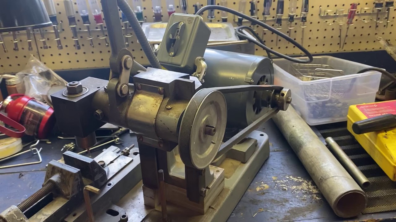 Shop tools, rouse hand miller milling machine YouTube