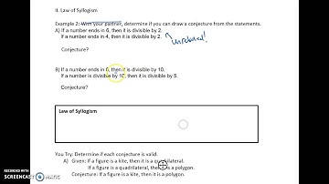 2.3 Deductive Reasoning