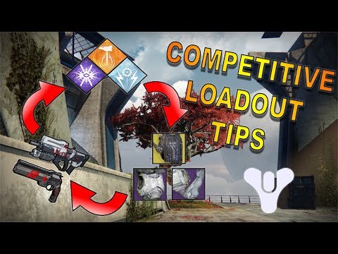 Destiny 2 Crucible Tips - THE BEST LOAD OUTS FOR THE COMPETITIVE PLAYLIST!!(CONSOLE)