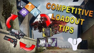Destiny 2 Crucible Tips - THE BEST LOAD OUTS FOR THE COMPETITIVE PLAYLIST!!(CONSOLE)