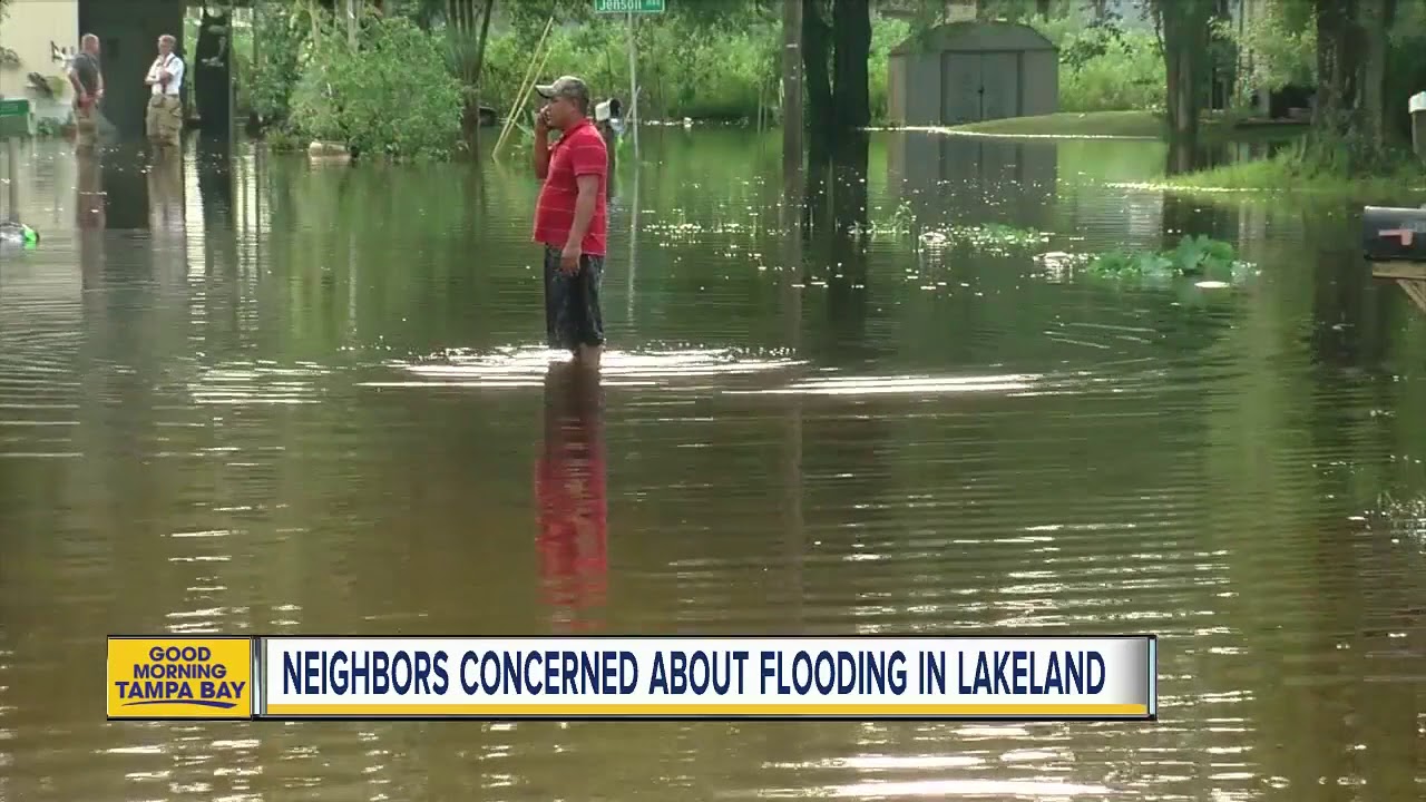 Unseasonable rains have Lakeland residents on edge as flood waters rise ...
