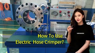 How To Crimping Hydraulic Hose With Hose Crimper? | (2 Inch Pressing)