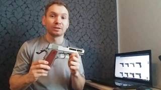 Wiatrówka Cybergun Swiss Arms SA1911 Blow Back 4,5 mm - metal - wiatrówka prawie idealna :)