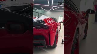 Red Ferrari Exclusive Design by Carbonov Designs