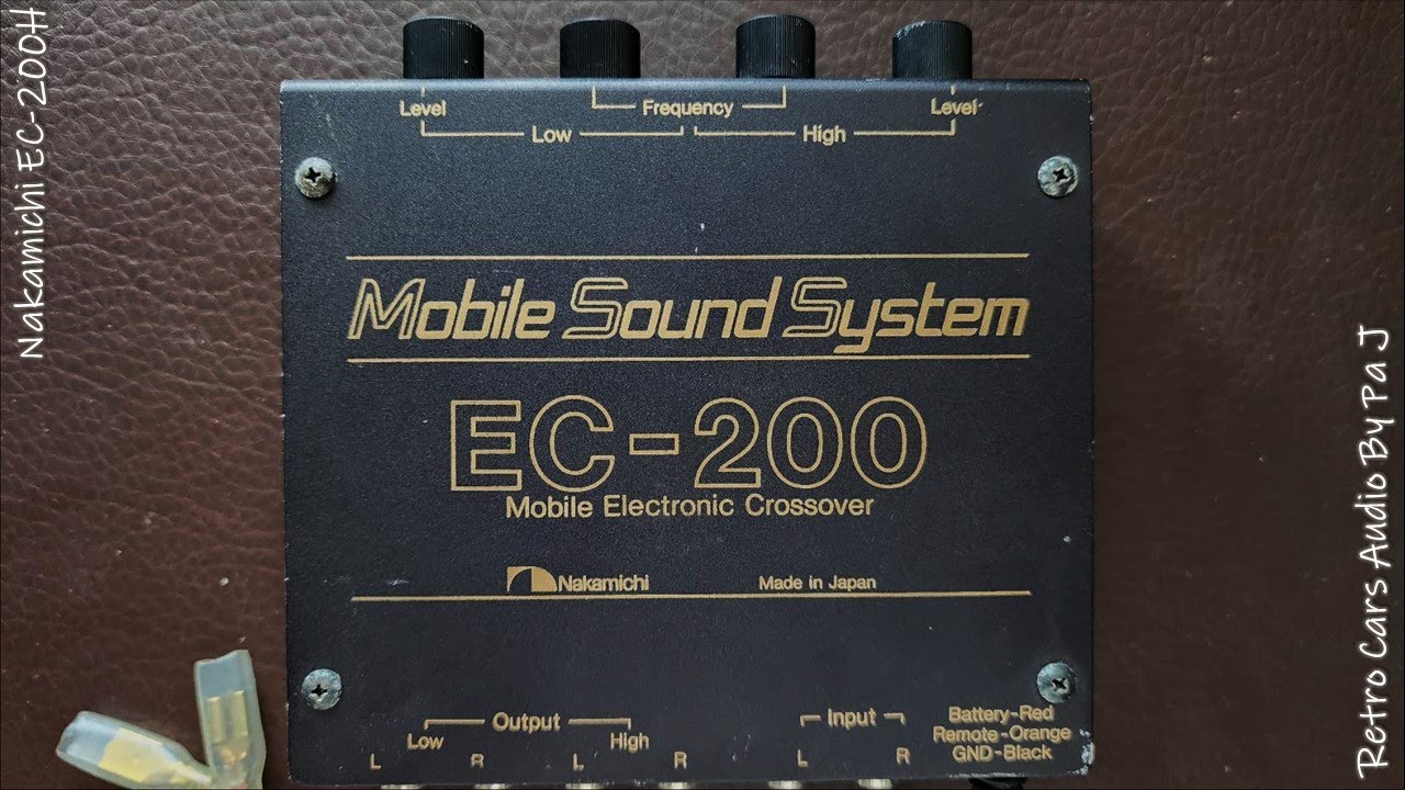 NAKAMICHI EC-200 - YouTube