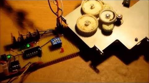 Stepper motor speed control without microcontroller
