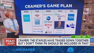 Jim Cramer gives his gameplan for next week as earnings season gets into full swing