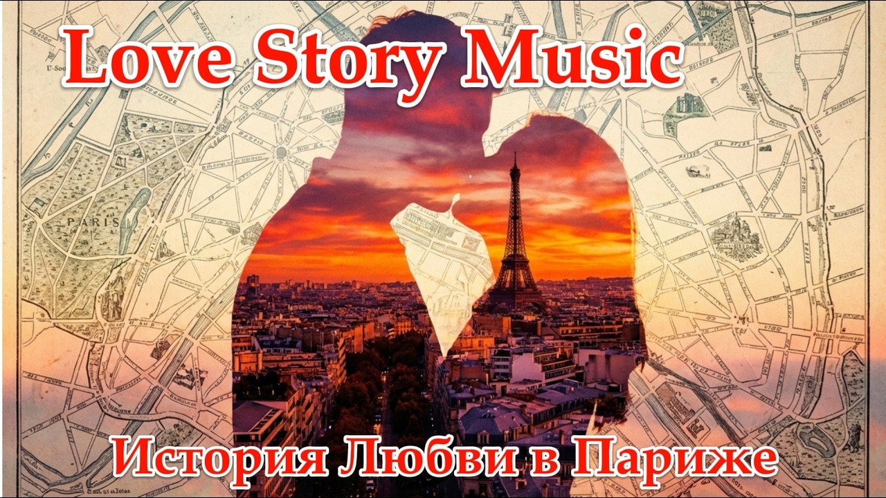 💖Eternal Romance: 24/7 Heartwarming Paris Melodies & Accordion 💖 Musique d'Amour История любви💖