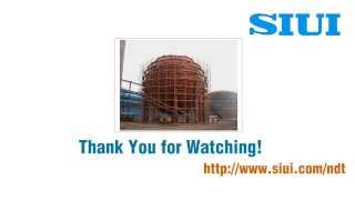 Phased Array & TOFD Flaw Detector SUPOR On-site Inspection on Tank