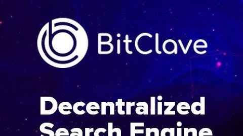 Bitclave :: Decentralized Search Engine