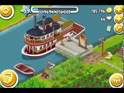 hay day - fill a boat, get help and send thanks - youtube