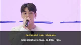 (Karaoke) Jeon Jungkook - I Love You Lyric Rom/Indo (Original Song : TIM)