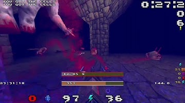 Quake - Nightmare Run of e4m8 by Karol 