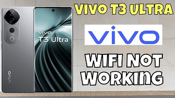 Wifi Not Working || Wifi connection problem solved Vivo T3 Ultra (Easy Tutorial)