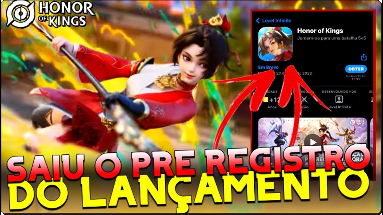 Honor of Kings, the legendary mobile MOBA, opens pre-registration for  Brazilian players