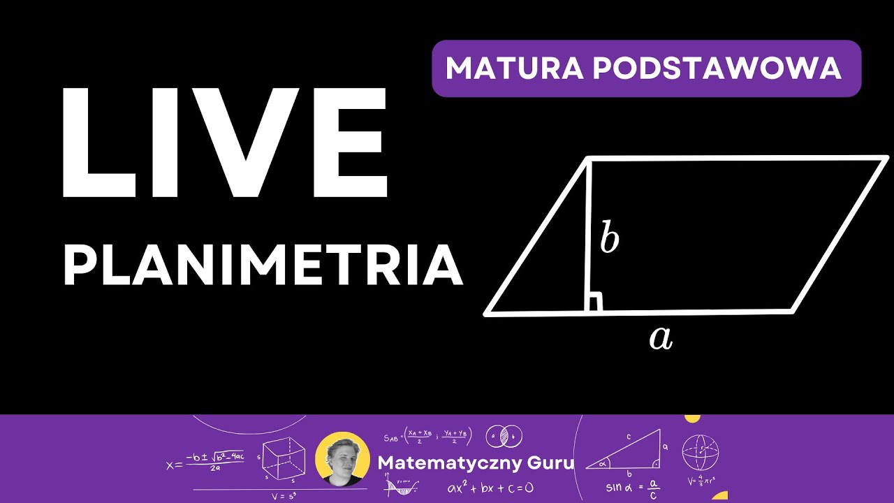Planimetria Poziom Rozszerzony Kla 2 Sprawdzian Live: Planimetria - poziom podstawowy - YouTube